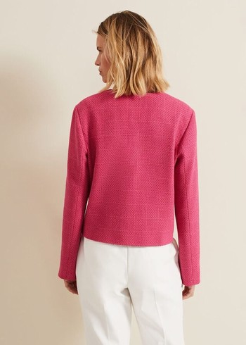 Phase Eight Ripley Boucle Jackets Pink Australia | HA3849271